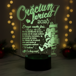 Trofeu personalizat – Cadou fini craciun