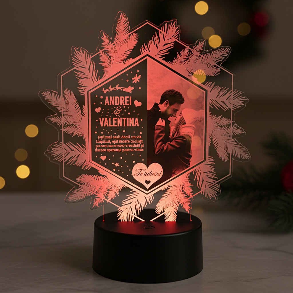 Trofeu personalizat de Craciun - Esti tot ce am nevoie