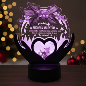 Trofeu personalizat de Craciun – Melodia sufletului meu