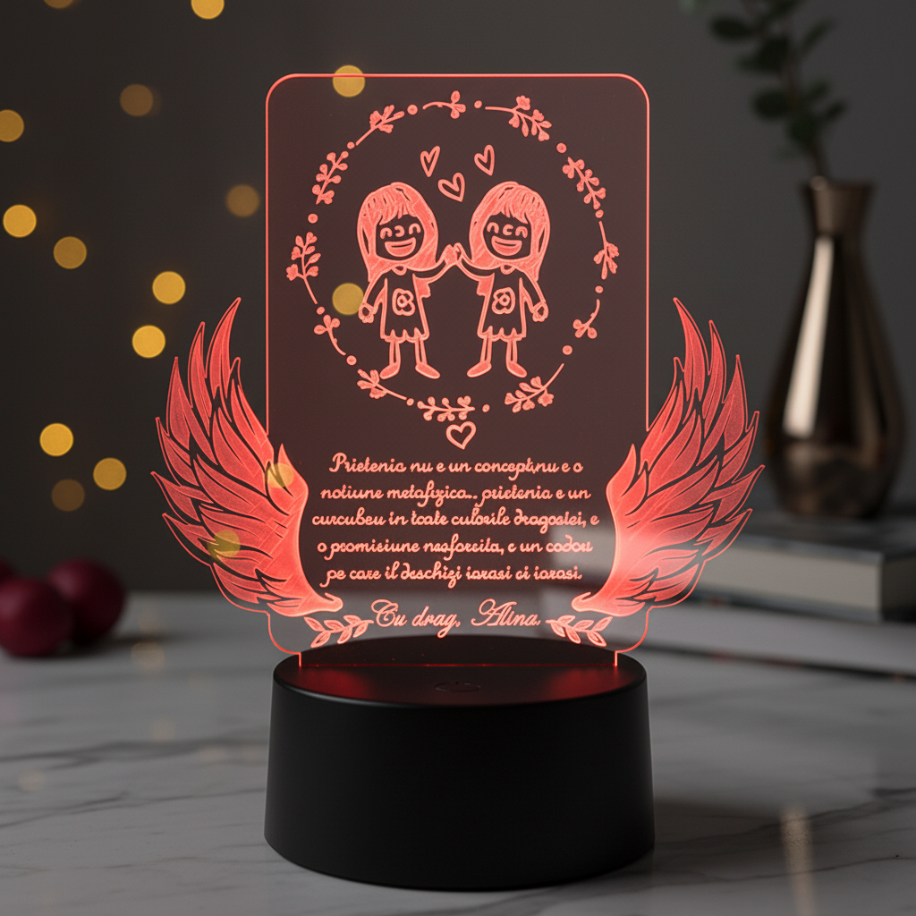 Trofeu LED - Cadou pentru prieteni Trofeu LED - Cadou pentru prieteni