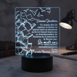 Cadou personalizat Trofeu LED – Special pentru Educatoare – Model 4