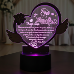 Cadou personalizat Trofeu LED – Placheta nasa 8 martie