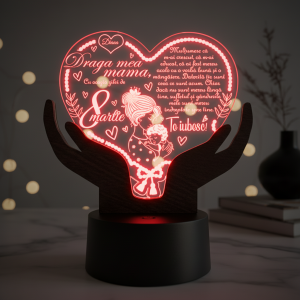 Trofeu personalizat – Mama 8 martie