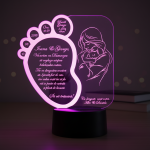 cadou_personalizat_trofeu_led_nou_nascut_mov