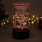 cadou_personalizat_trofeu_led_pentru_bunici_bunici_rosu