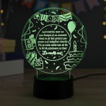 Trofeu LED – Cadou personalizat pentru aniversare